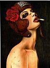 Brian M. Viveros red flower by 2011